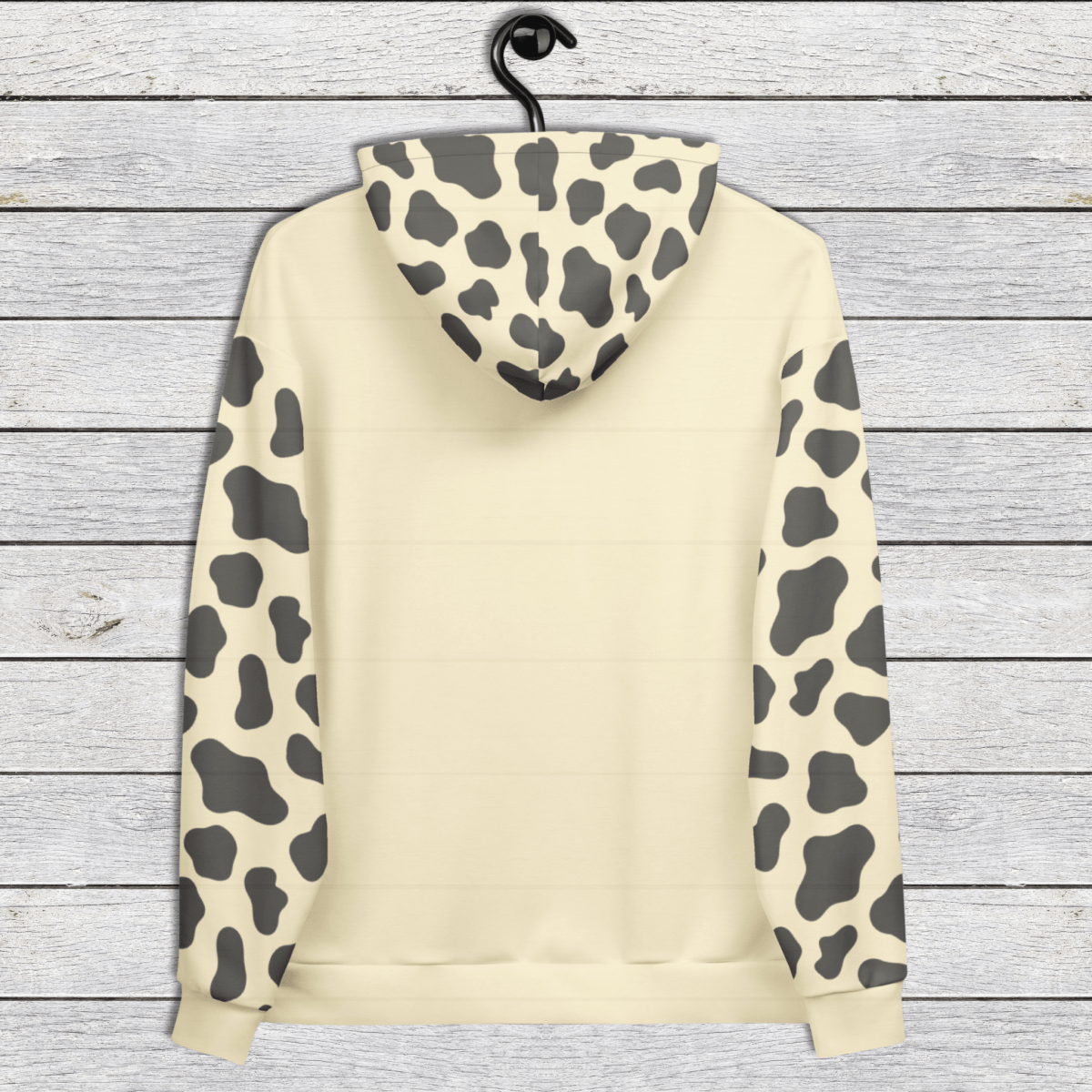 Hoodie Boo Ghost Print 2XS–6XL | Cow Print Halloween Hoodie | Fall Spooky Cute Sweatshirt