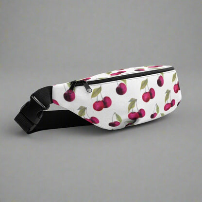 Cherry Print Fanny Pack – Stylish & Water - Resistant - Fanny Pack