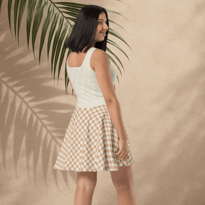 Cottage Queen Gingham Skater Dress – Goose in Bonnet