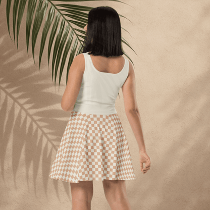 Cottage Queen Gingham Skater Dress – Goose in Bonnet