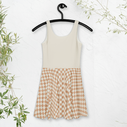 Cottage Queen Gingham Skater Dress – Goose in Bonnet