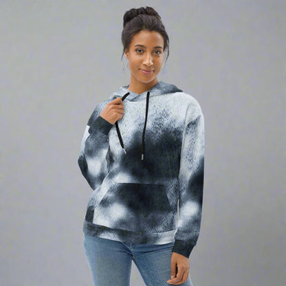 Mystical Moon FairyCore Hoodie – Recycled All - Over Print Unisex Hoodie with Celestial Art - Eco - Friendly Hoodie