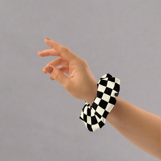 Recycled Fabric Scrunchies – Eco - Friendly Hair Tie - Scrunchies