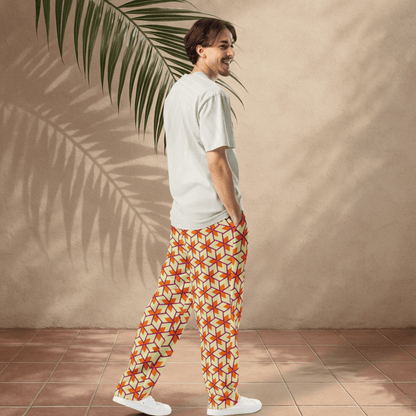 Retro Style Meets Eco Vibes – These Wide - Leg Joggers Bring the Heat