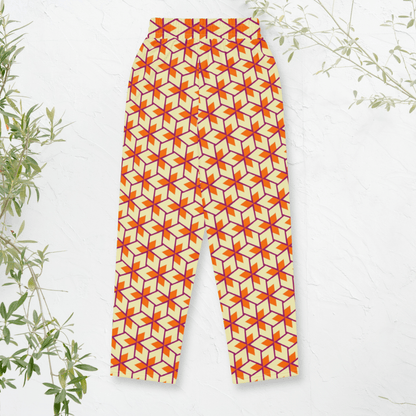 Retro Style Meets Eco Vibes – These Wide - Leg Joggers Bring the Heat